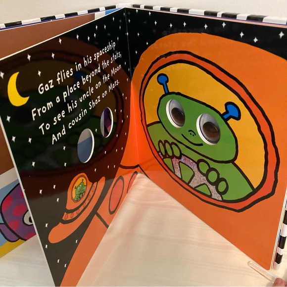 Alien Al Funny Faces Board Book Roger Priddy 2006 Touch & Feel, Lights, Sound - Picture 9 of 11